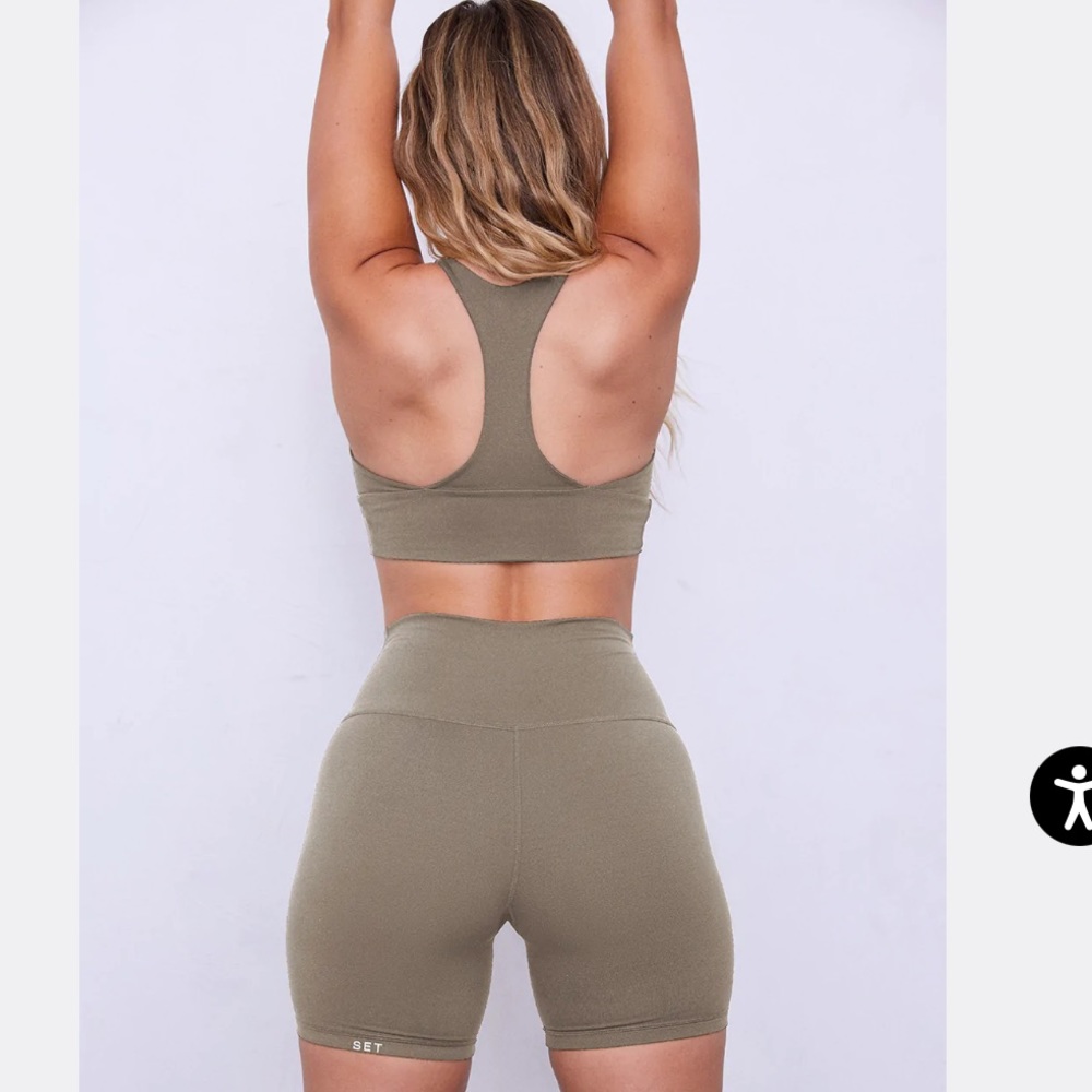 Set Active Racer V Bra - Picture 2 of 4